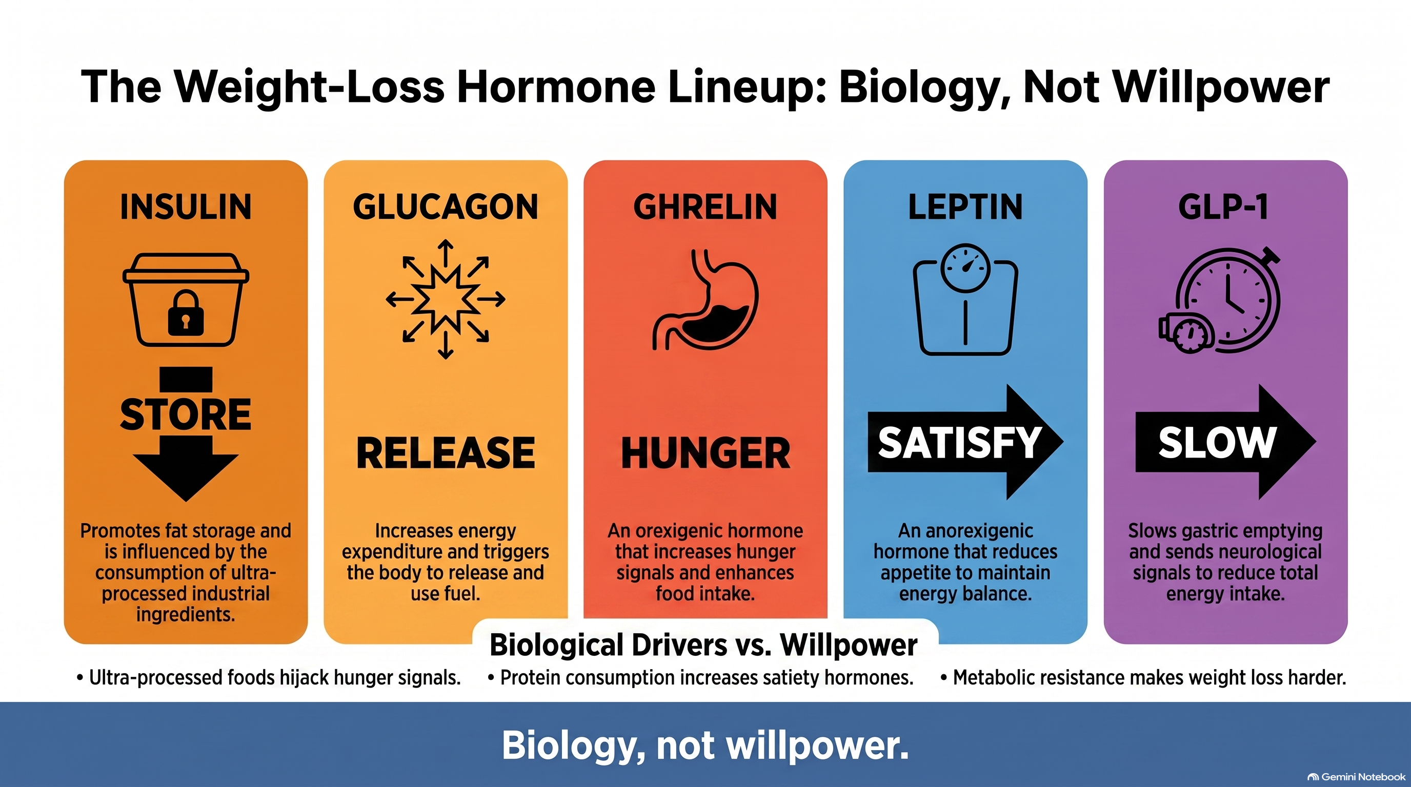 Biology Of Weight Loss Hormones